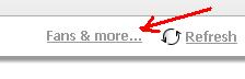 Click Fans & more, then Export schedule